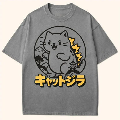 Guardian Kyattojira T-Shirt Grey / S 28960984597079992154 T-Shirt