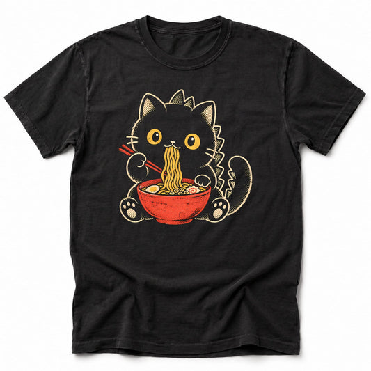 Halftone Ramen T-Shirt Black / S 48870085922001499686 T-Shirt