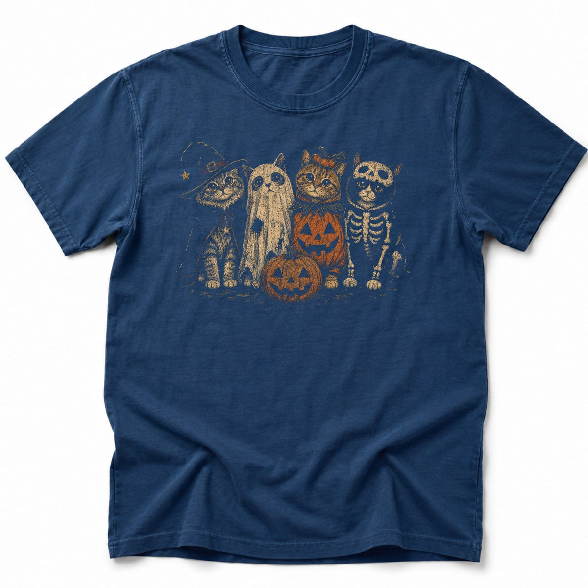 Halloween Quartet T-Shirt Navy / S 29744240232707896910 T-Shirt