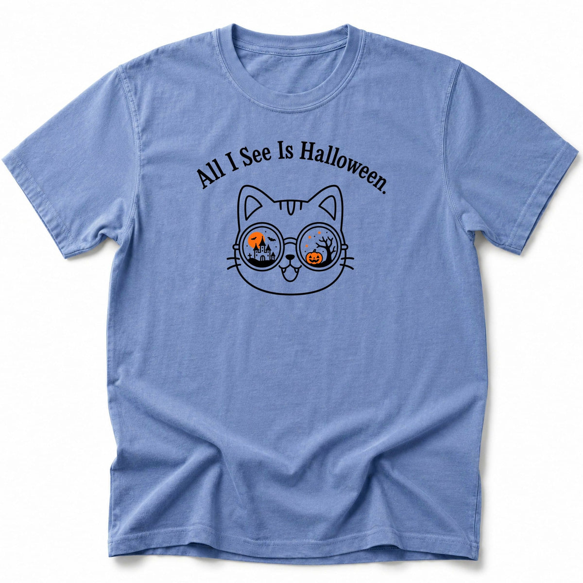 Halloween Visions T-Shirt Blue Jean / S 29111714063675668266 T-Shirt