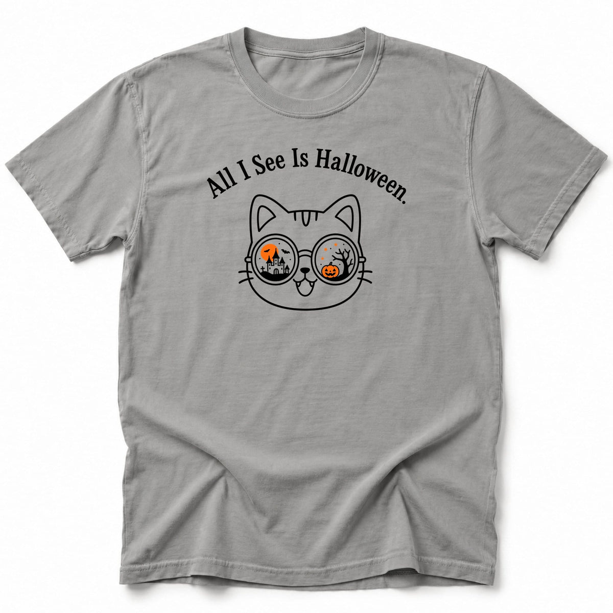 Halloween Visions T-Shirt Grey / S 25143514506936324043 T-Shirt