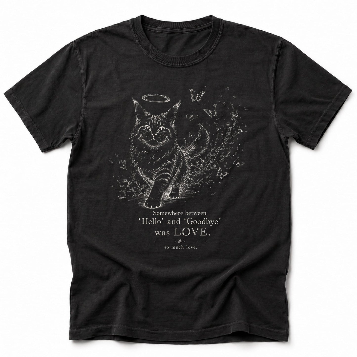 Halo Bloom T-Shirt Black / S 50777540146399039737 T-Shirt