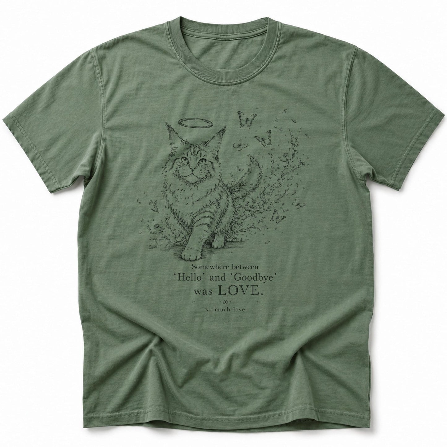 Halo Bloom T-Shirt Moss / S 16680700307583294946 T-Shirt