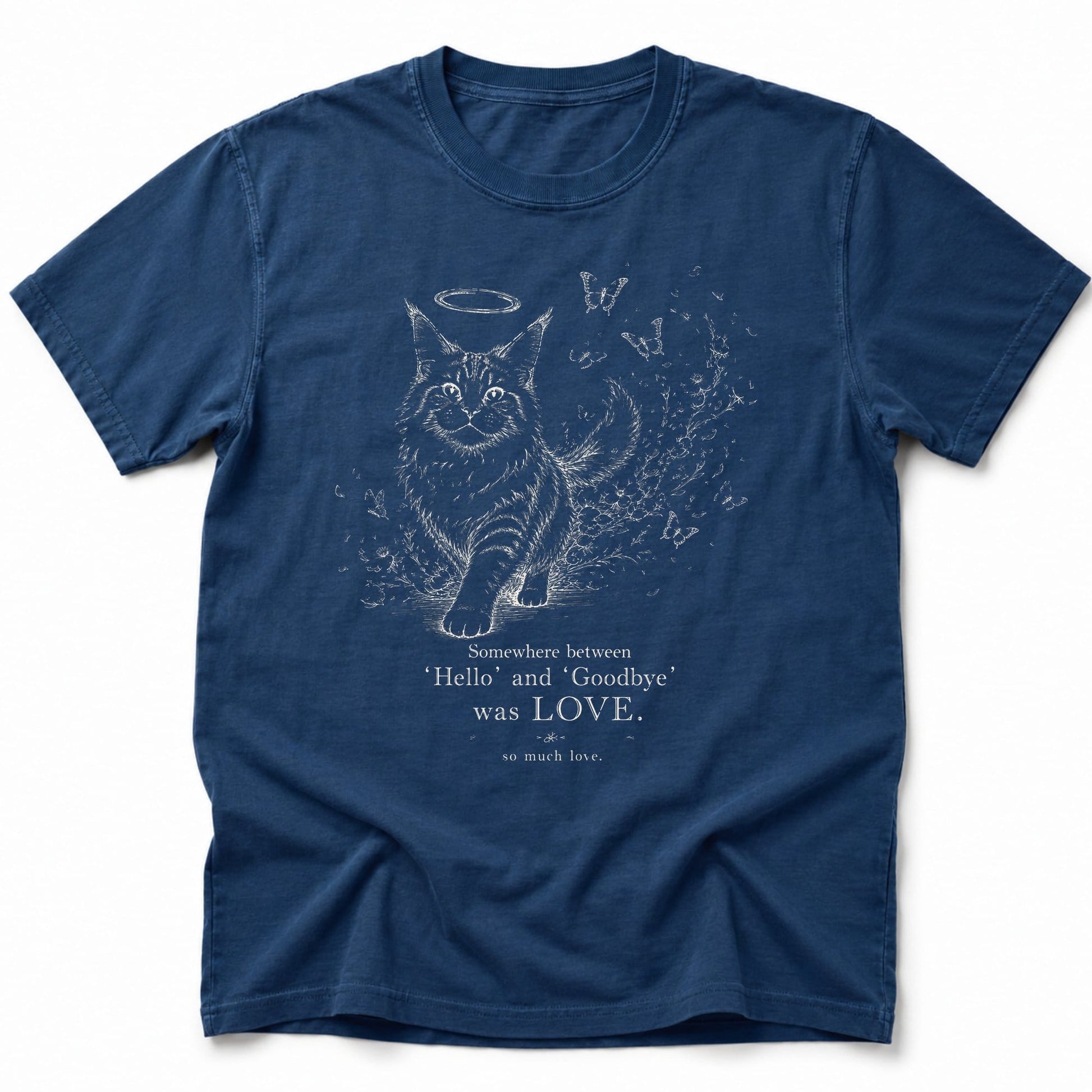 Halo Bloom T-Shirt Navy / S 16697128003625711712 T-Shirt