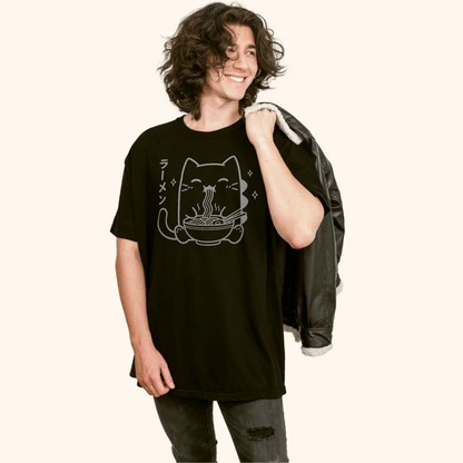 Happy Kyattojira Ramen T-Shirt T-Shirt