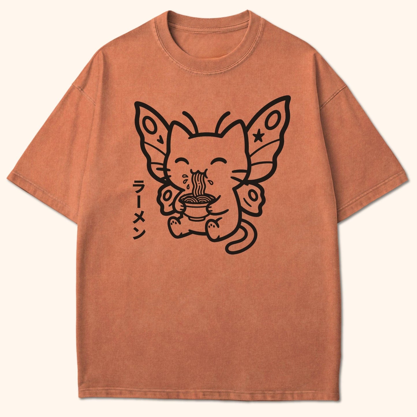 Happy Nyasura Ramen T-Shirt Yam / S 16478453990708120953 T-Shirt