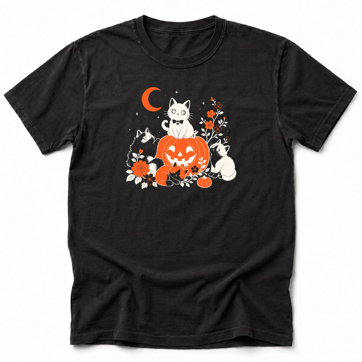 Haunted Felines T-Shirt Black / S 25818711146779594006 T-Shirt