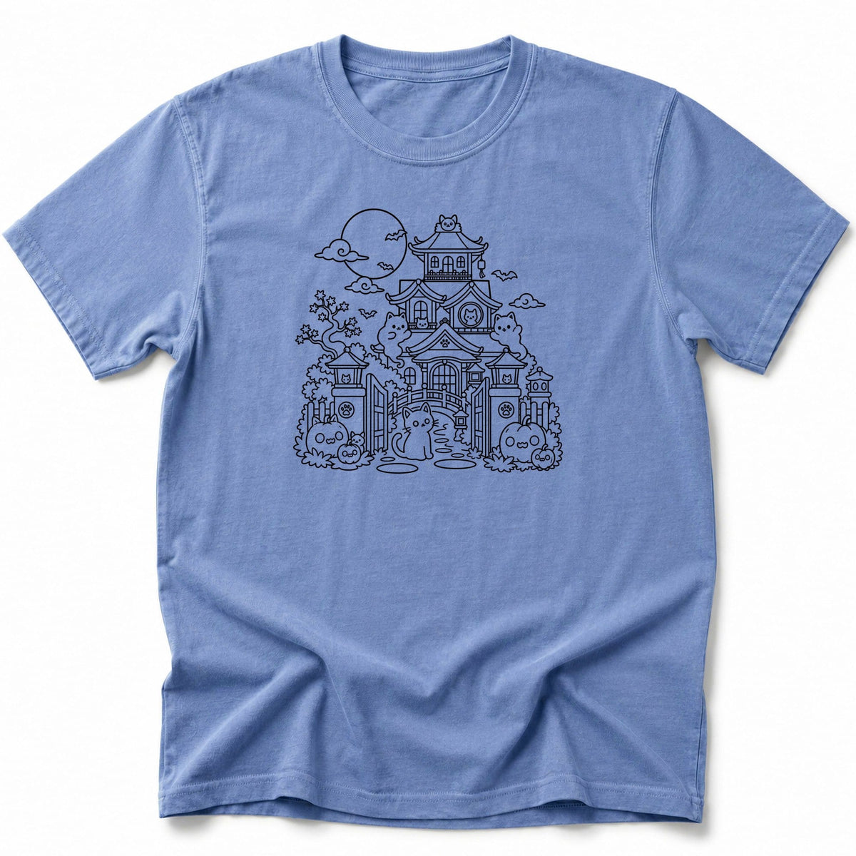Haunted Nya T-Shirt Blue Jean / S 24979093964798462108 T-Shirt