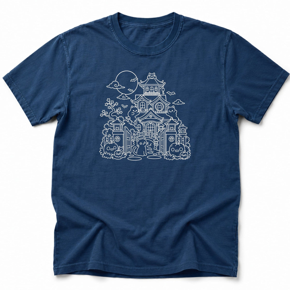Haunted Nya T-Shirt Navy / S 19105748662384173859 T-Shirt