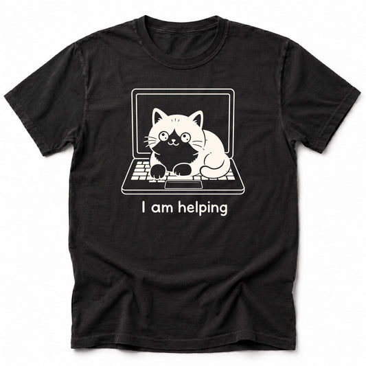 Helping T-Shirt Black / S 14185183392036916097 T-Shirt
