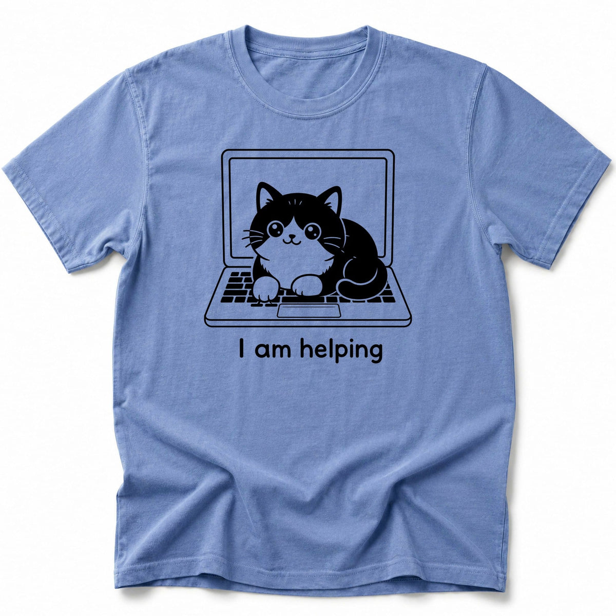 Helping T-Shirt Blue Jean / S 14326450096576859915 T-Shirt