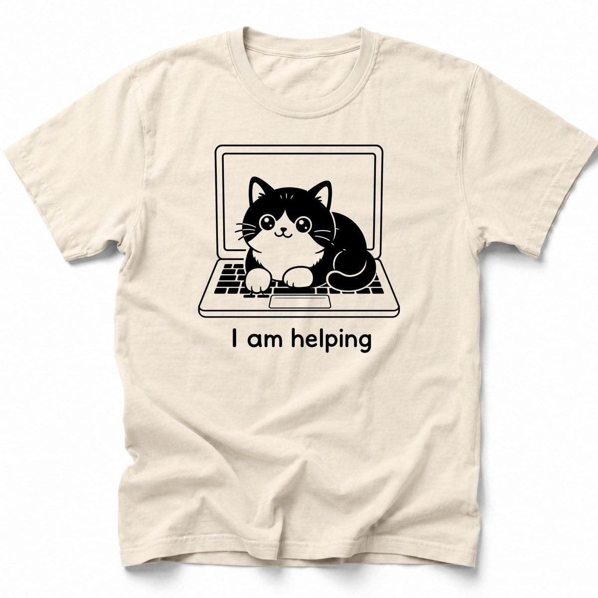 Helping T-Shirt Ivory / S 21802937809817768042 T-Shirt