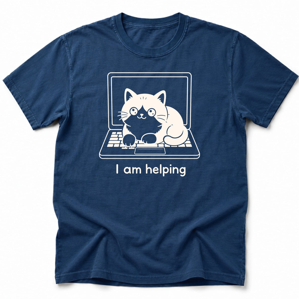 Helping T-Shirt Navy / S 10561251033262447887 T-Shirt