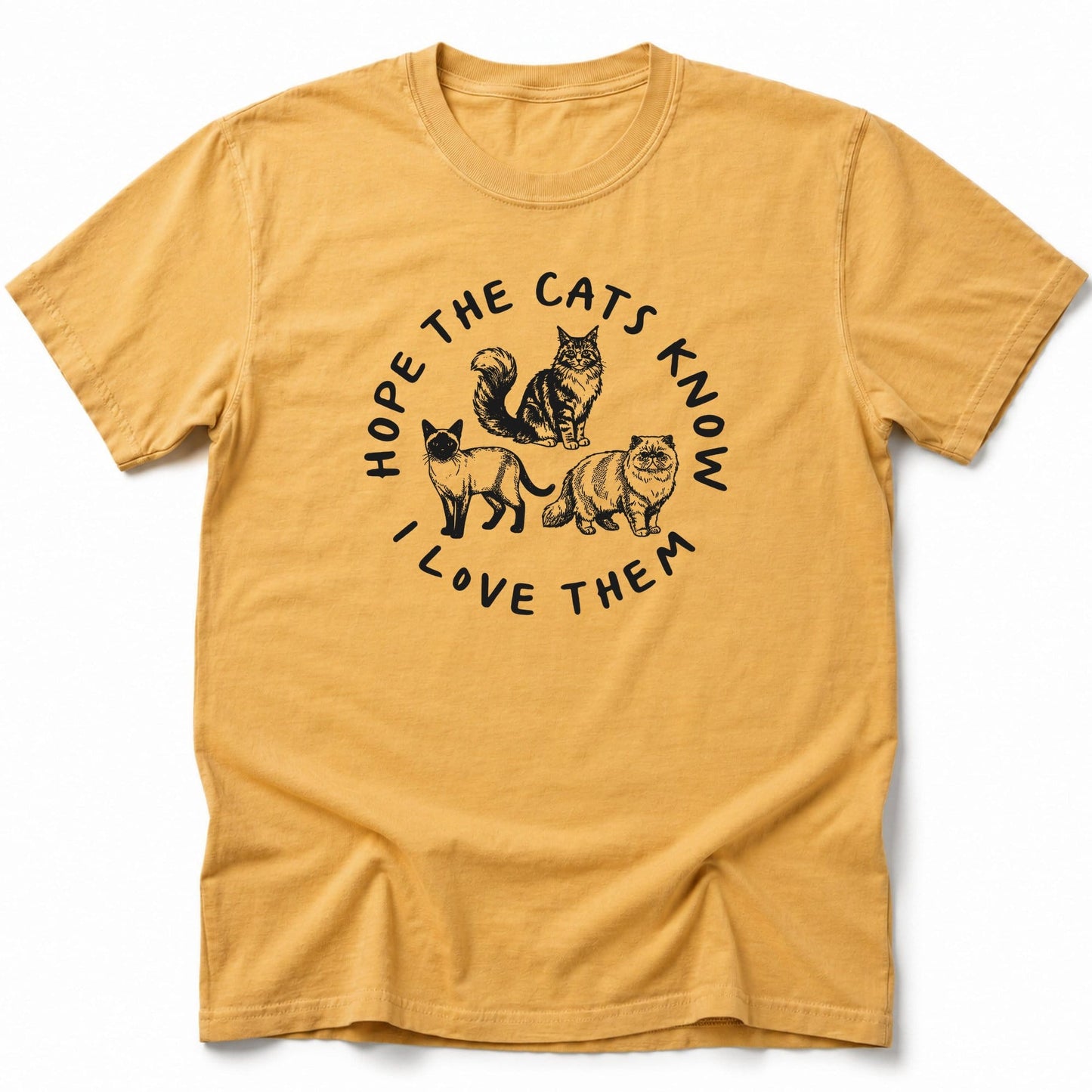 Hope They Know T-Shirt Mustard / S 23205071229596326089 T-Shirt