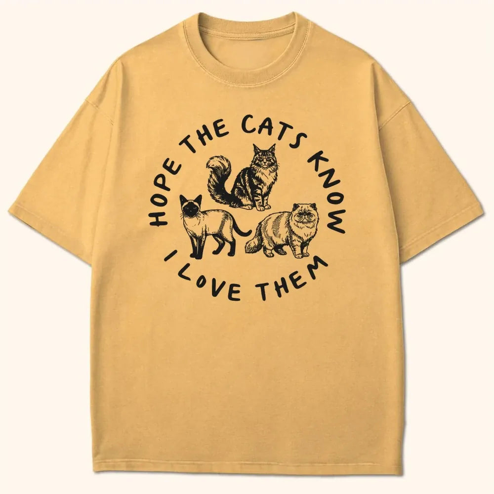 Hope They Know T-Shirt Mustard / S 33461583054944164545 T-Shirt