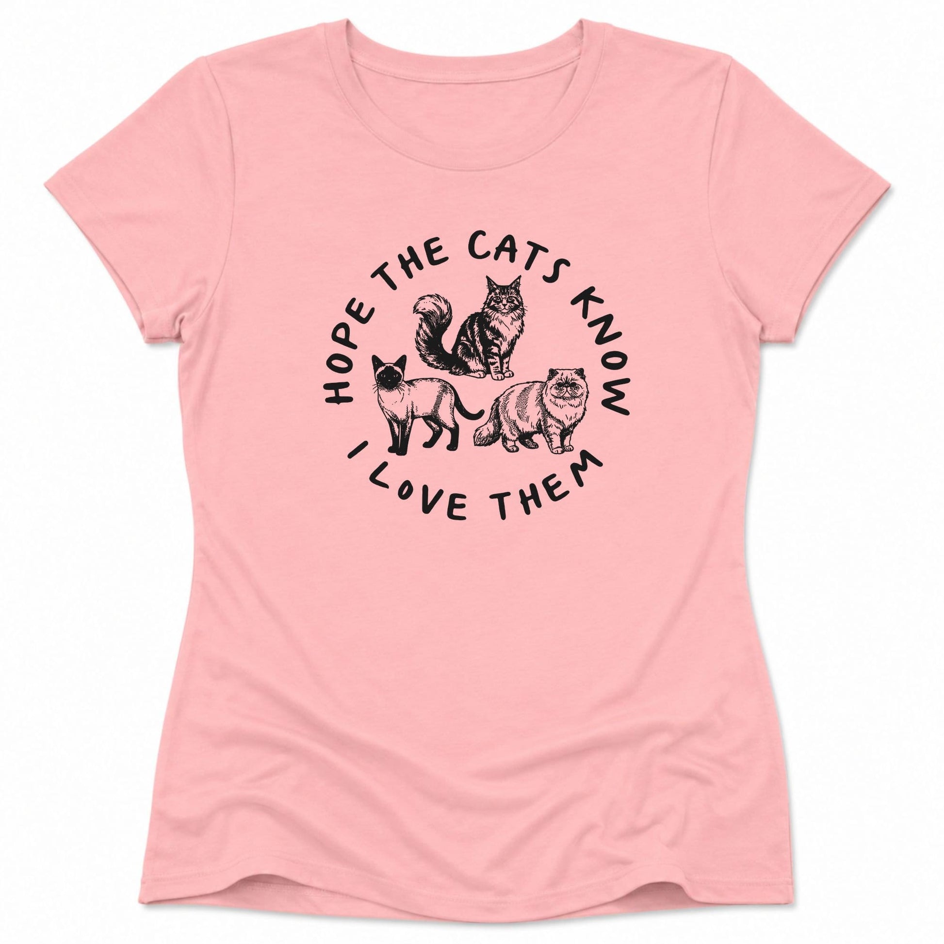Hope They Know Womens Tee Pink / S 12198709468736443541 T-Shirt