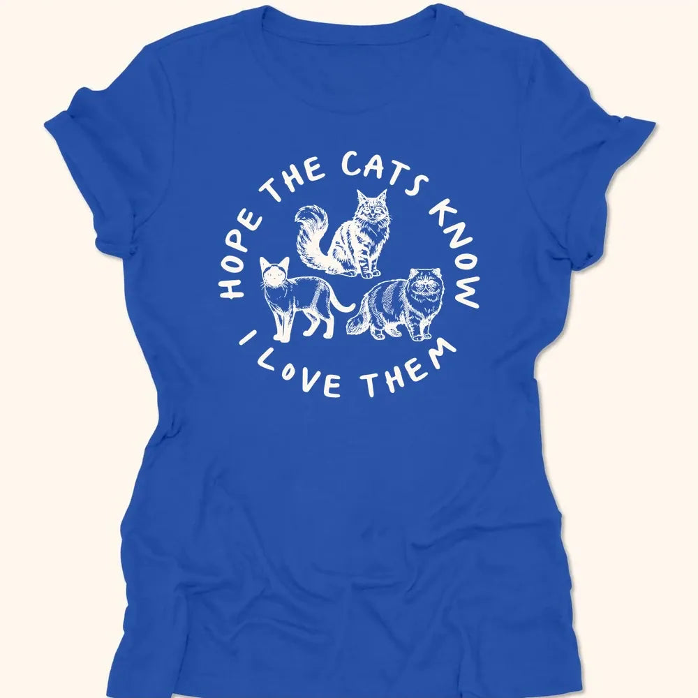 Hope They Know Womens Tee True Royal / S 27611827676223777531 T-Shirt