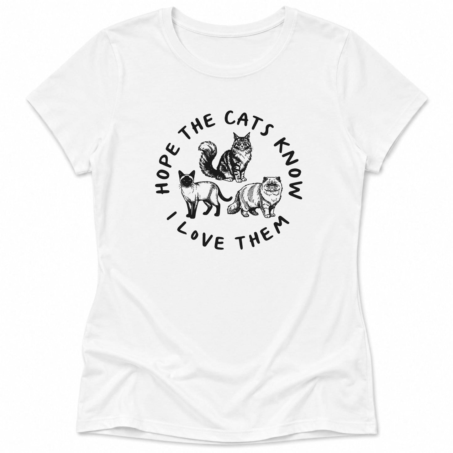 Hope They Know Womens Tee White / S 16252213472211285320 T-Shirt