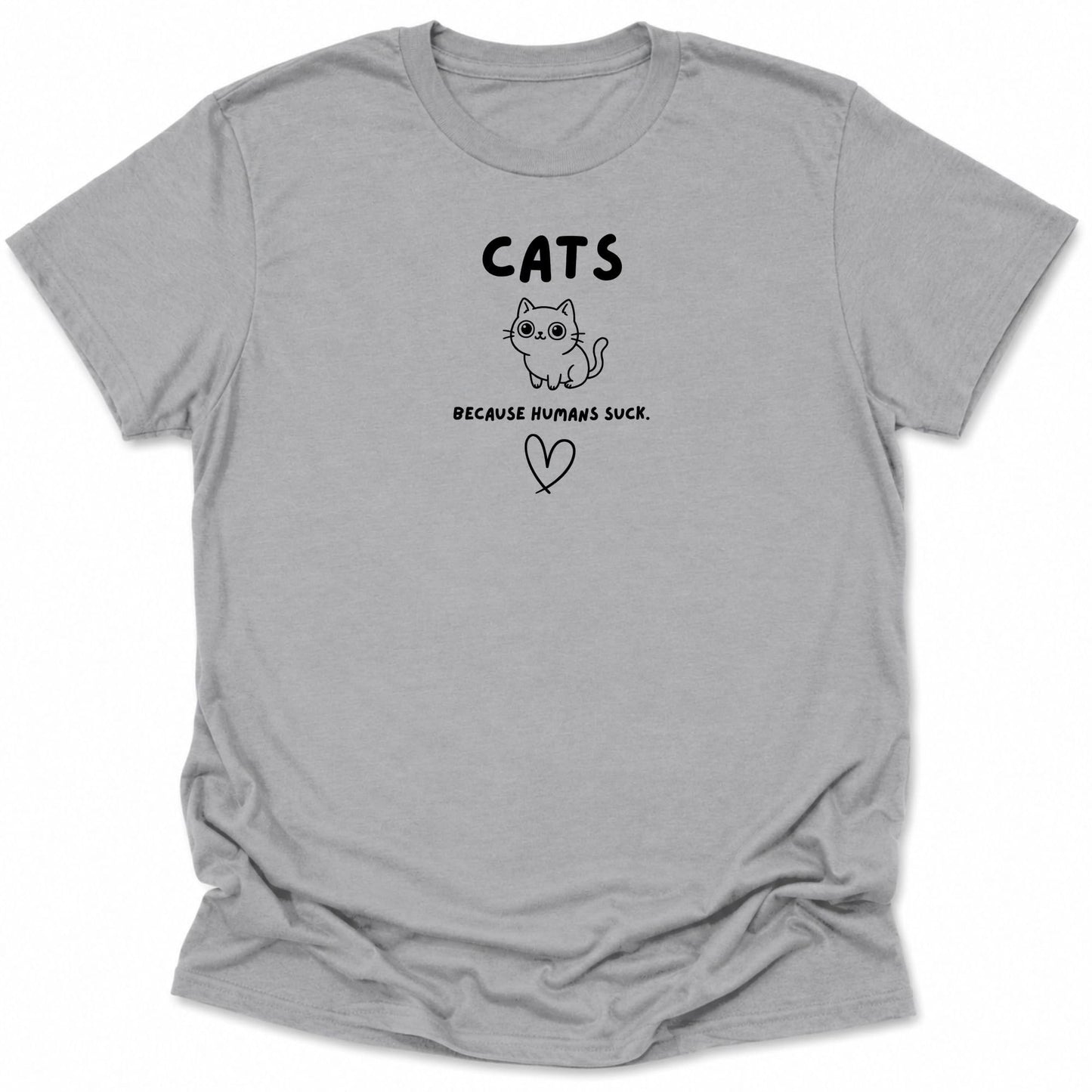 Humans Suck Everyday Softstyle Tee Sport Grey / S 16756952712917152713 T-Shirt