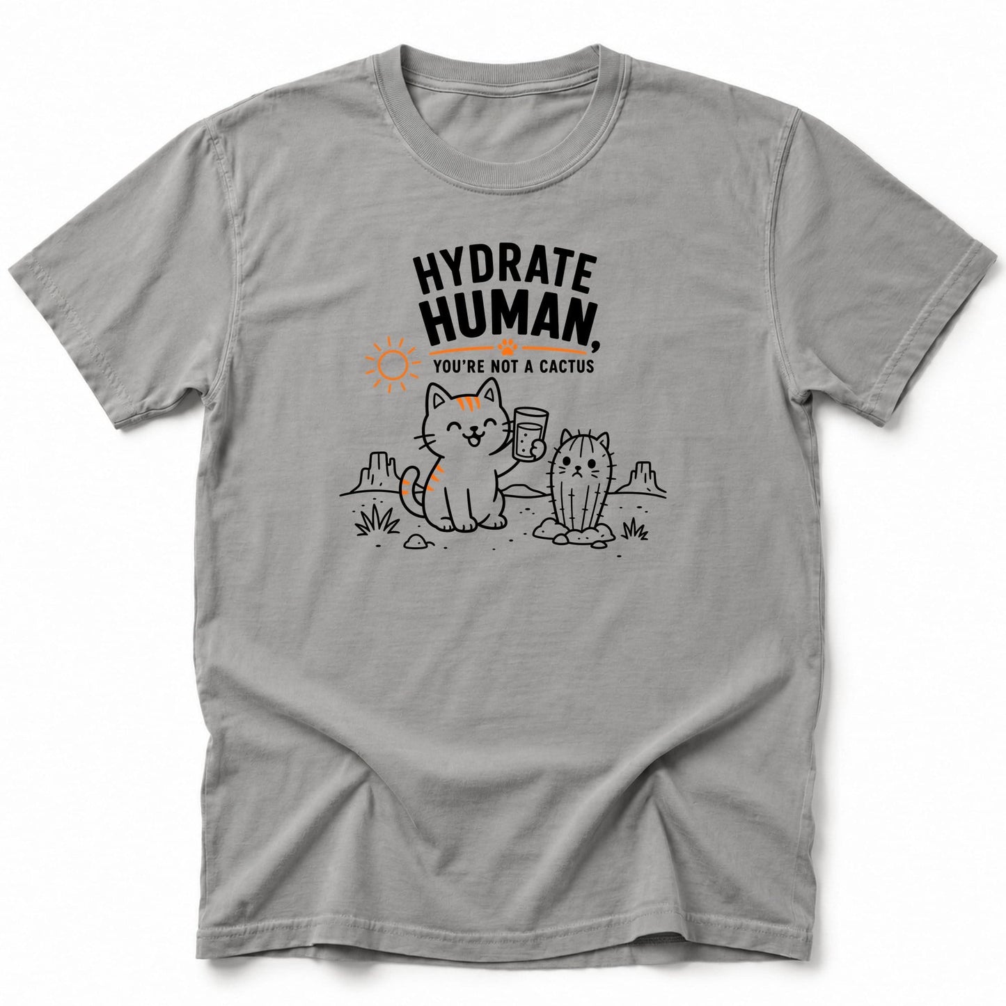 Hydrate T-Shirt Grey / S 55188697938765783541 T-Shirt