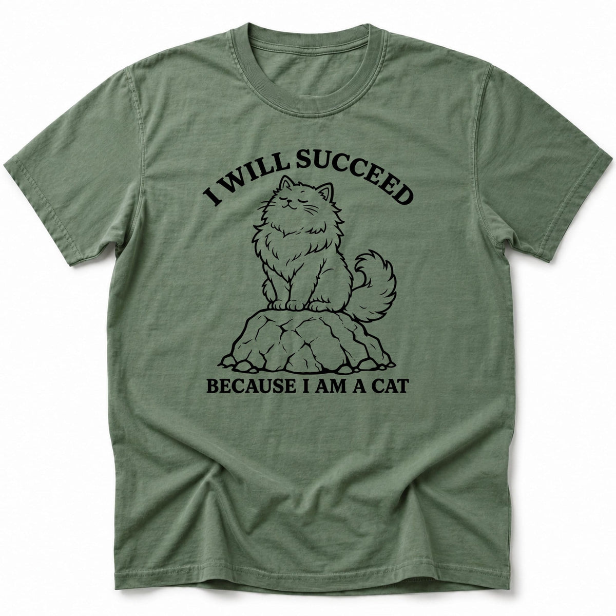 I am a cat T-Shirt Moss / S 21377190771588408403 T-Shirt