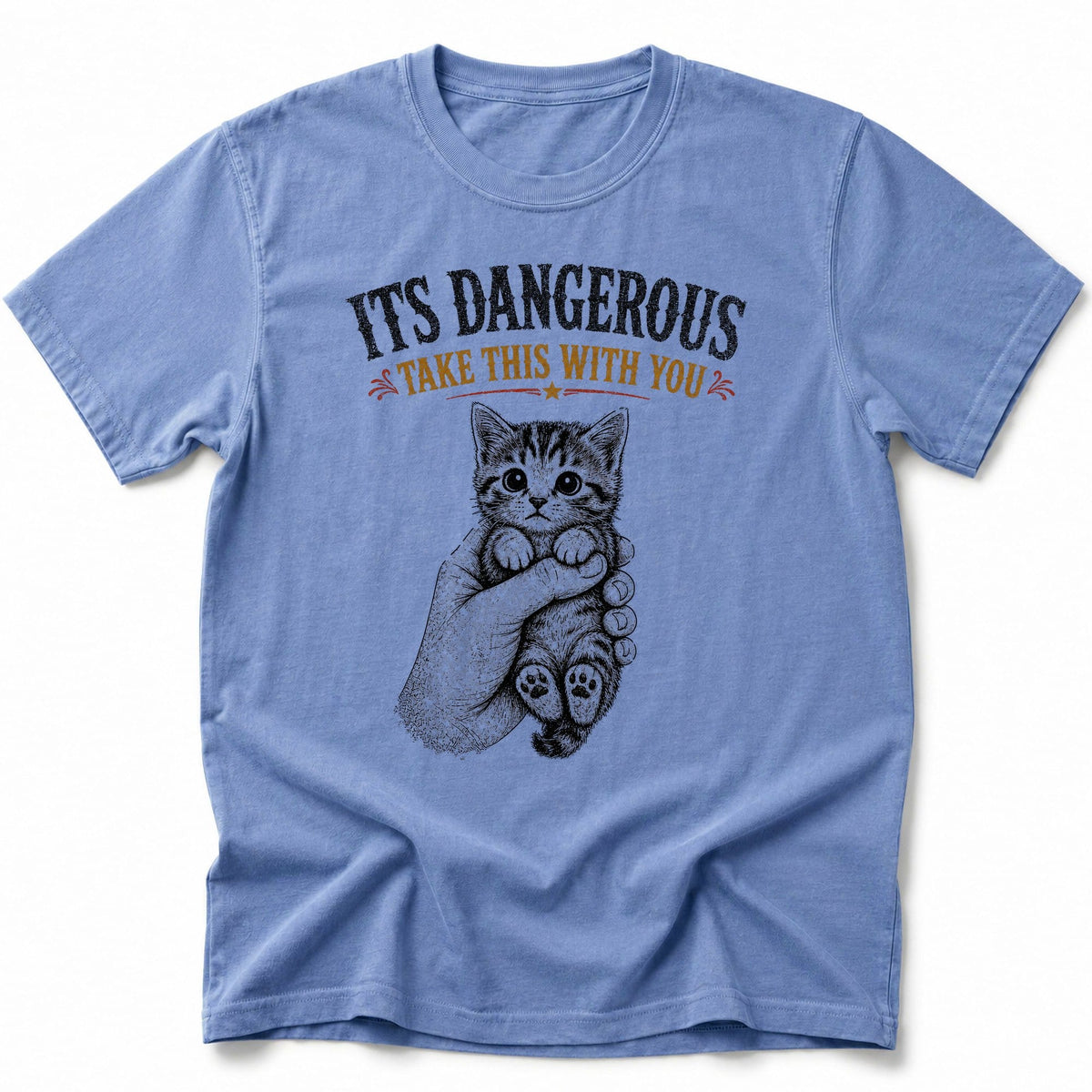 Its Dangerous T-Shirt Blue Jean / S 56334148168139051314 T-Shirt