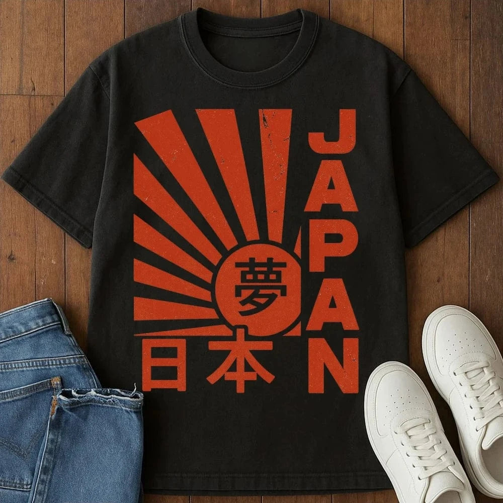 Japan Dream T-Shirt Black / S 48596639433936589818 T-Shirt