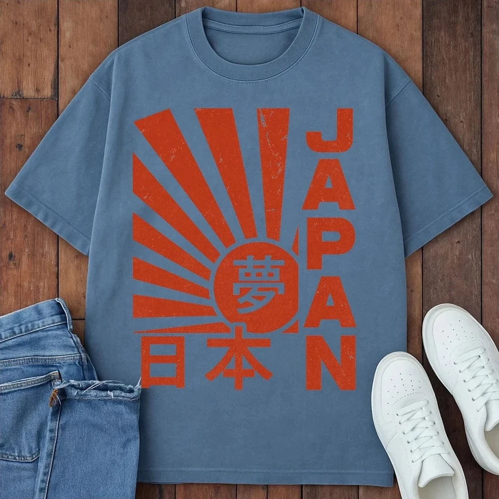 Japan Dream T-Shirt Blue Jean / S 30035187969214319565 T-Shirt