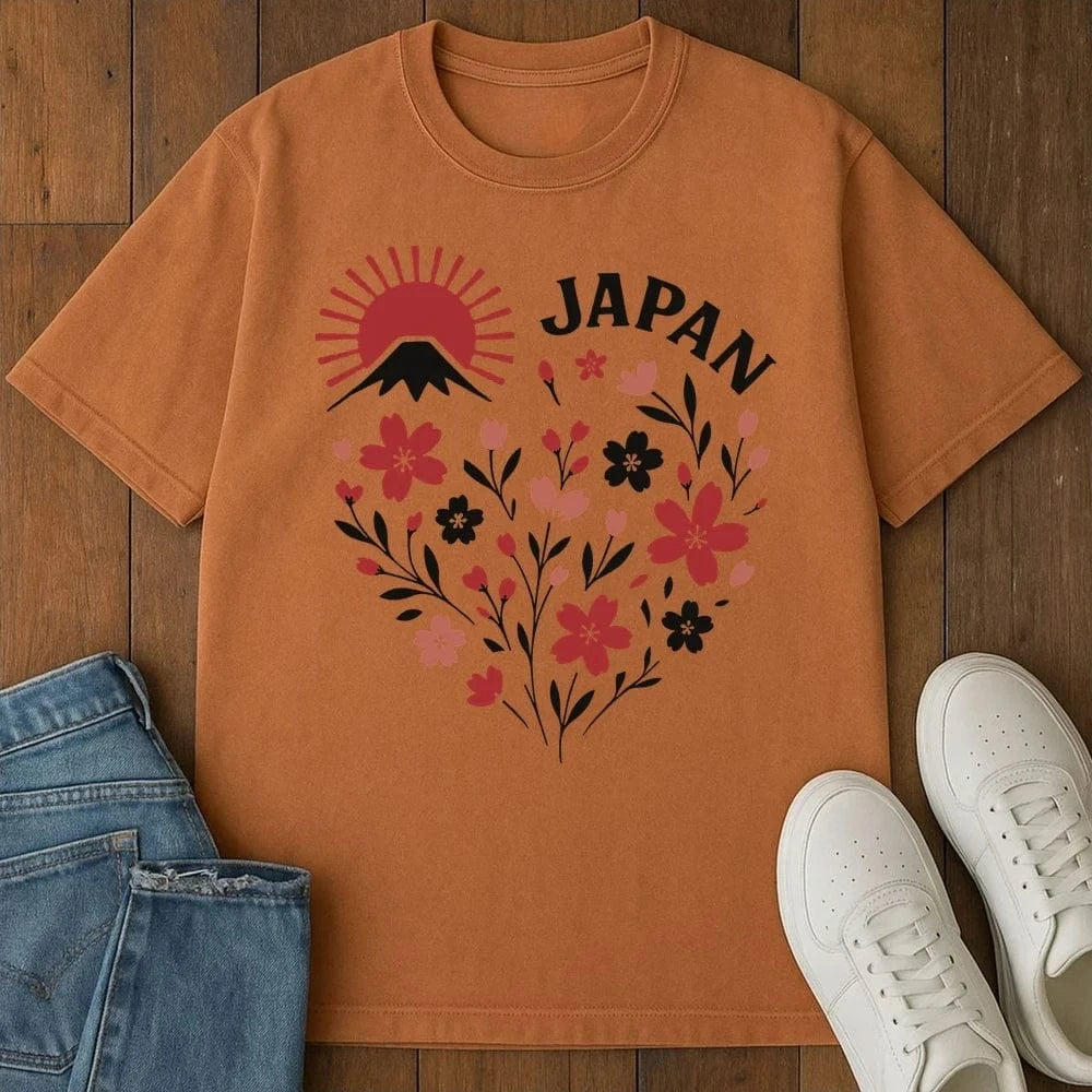 Japan In Bloom T-Shirt Yam / S 30632783782331867743 T-Shirt