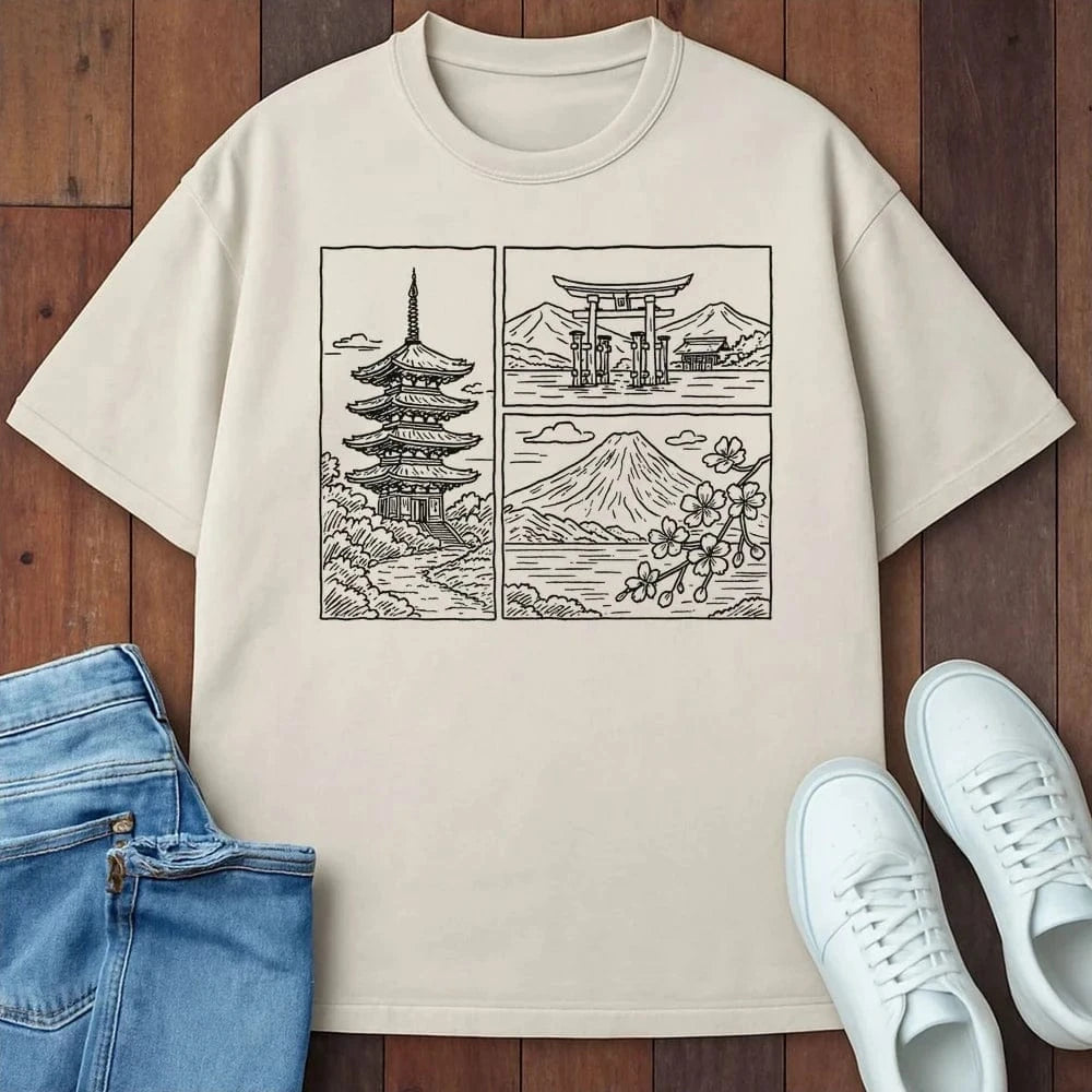 JaPanels T-Shirt Ivory / S 13970456192009950233 T-Shirt