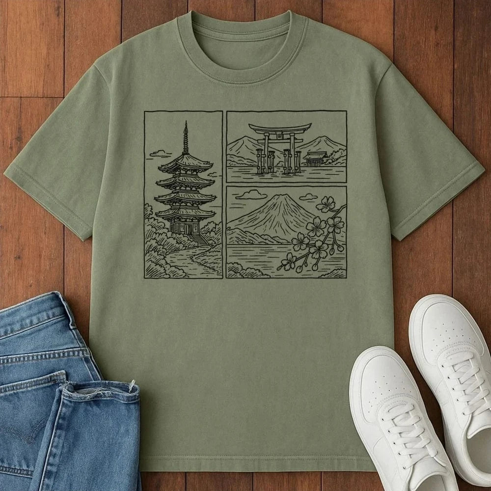 JaPanels T-Shirt Moss / S 39767478567304424530 T-Shirt
