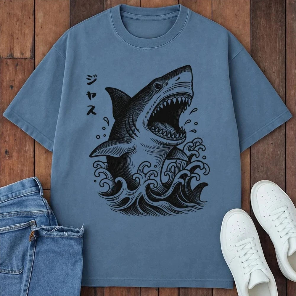 Jasu T-Shirt Blue Jean / S 32178469176383386648 T-Shirt