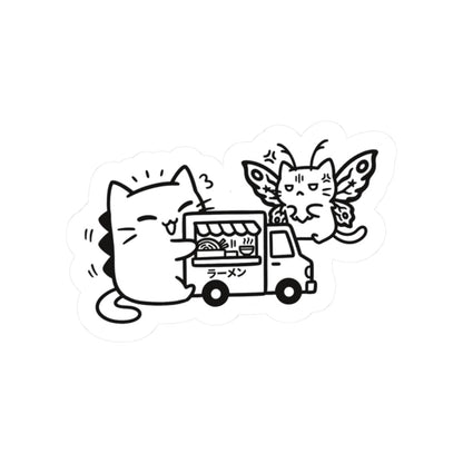 🚚 Jealous for Ramen — Mini Sticker (2"x2") 2" × 2" / White 29179937480117841581 Paper products