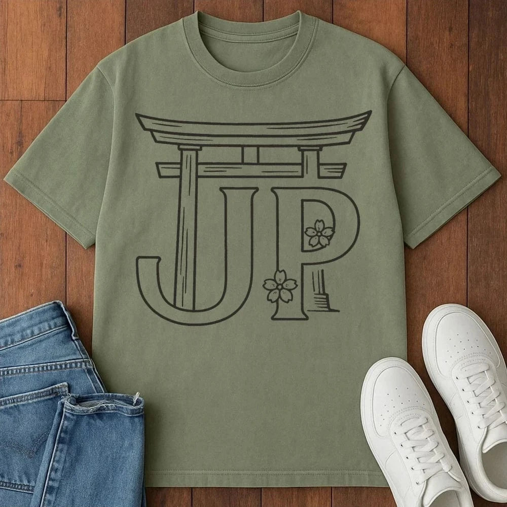JP Torii Gate T-Shirt Moss / S 32358450364483291944 T-Shirt