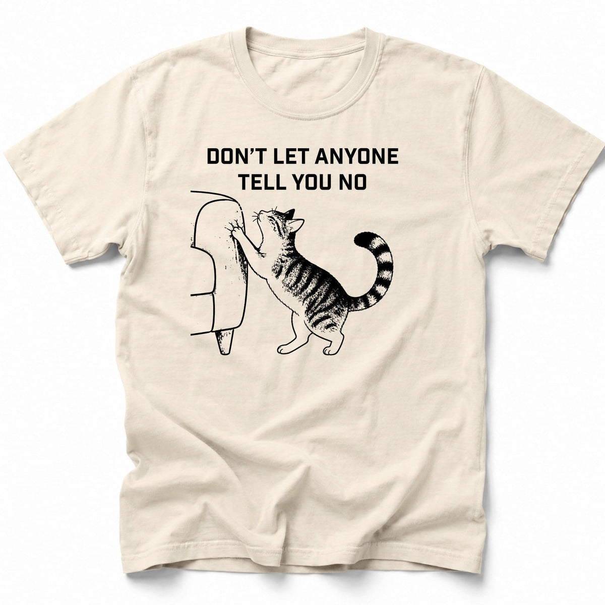 Just Don't T-Shirt Ivory / S 24507350352883013240 T-Shirt