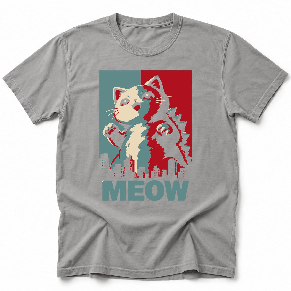 Just MEOW T-Shirt Grey / S 24398954283092207082 T-Shirt
