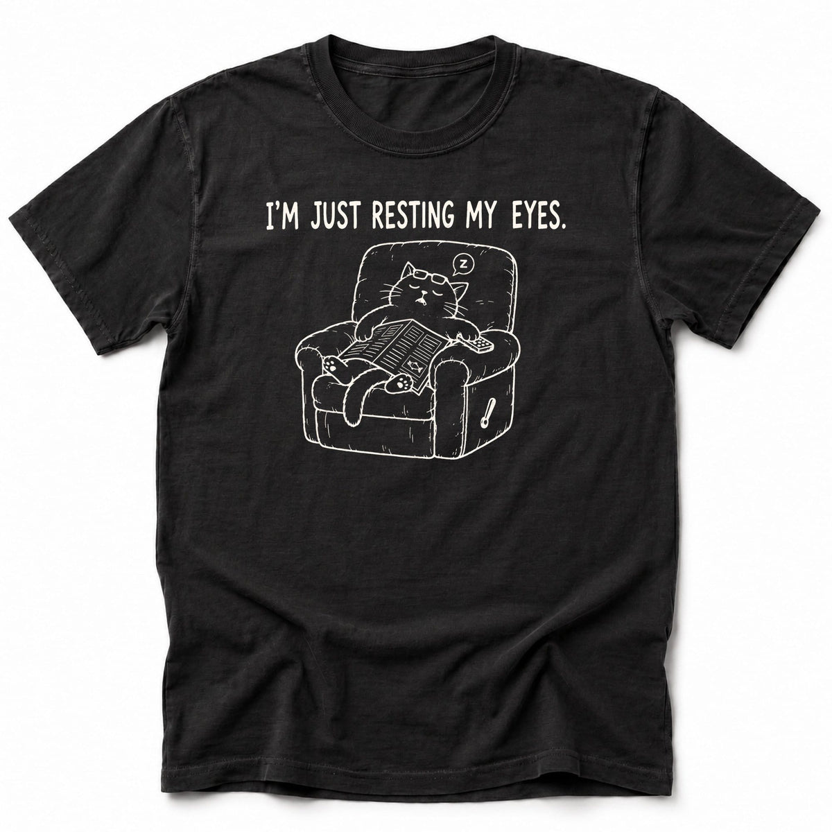 Just Resting My Eyes T-Shirt Black / S 21999212152804733049 T-Shirt