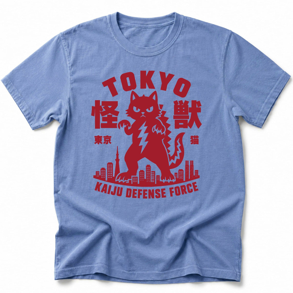Kaiju Defense Force T-Shirt Blue Jean / S 30731933547385441836 T-Shirt