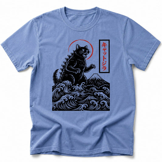 Kaiju Of Kanagawa T-Shirt Blue Jean / S 85427612687427780033 T-Shirt