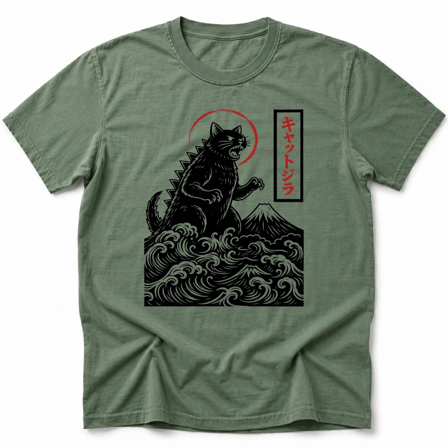 Kaiju Of Kanagawa T-Shirt Moss / S 24808765878296958627 T-Shirt