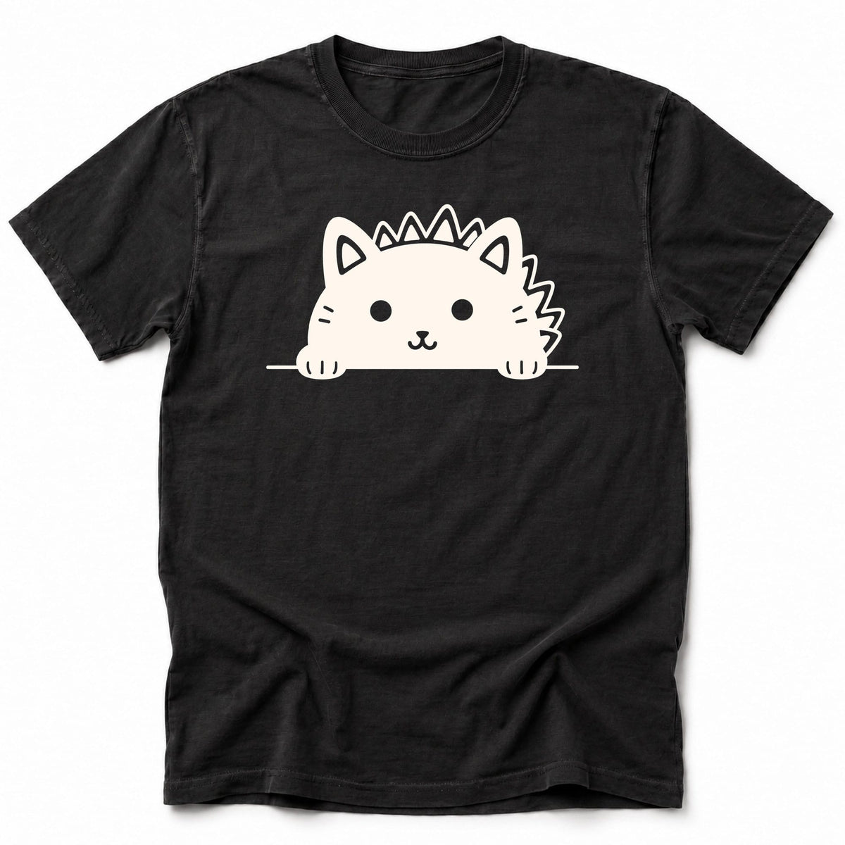 Kaiju Peek T-Shirt Black / S 16327237720590592889 T-Shirt