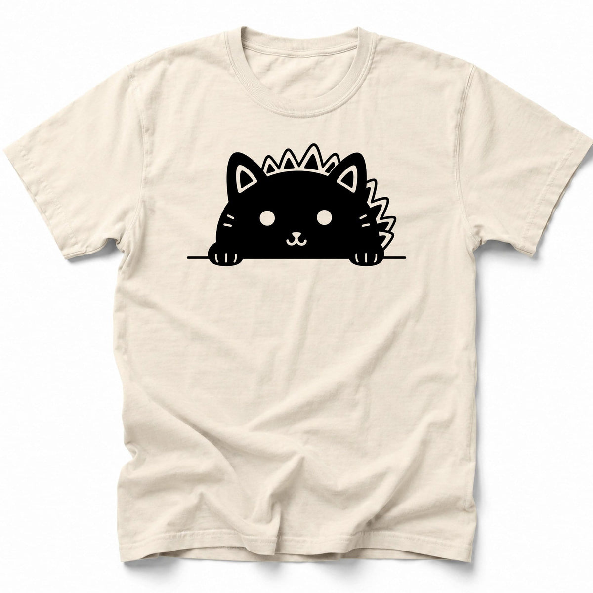 Kaiju Peek T-Shirt Ivory / S 31637156111012737450 T-Shirt