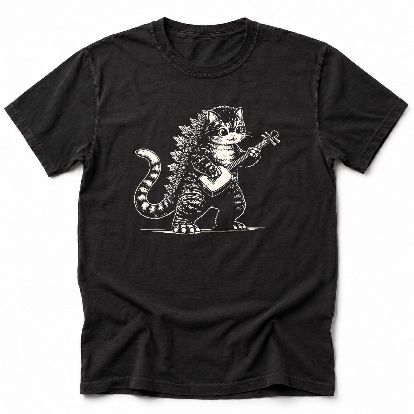 Kaiju Shamisen T-Shirt Black / S 30062998295613651420 T-Shirt