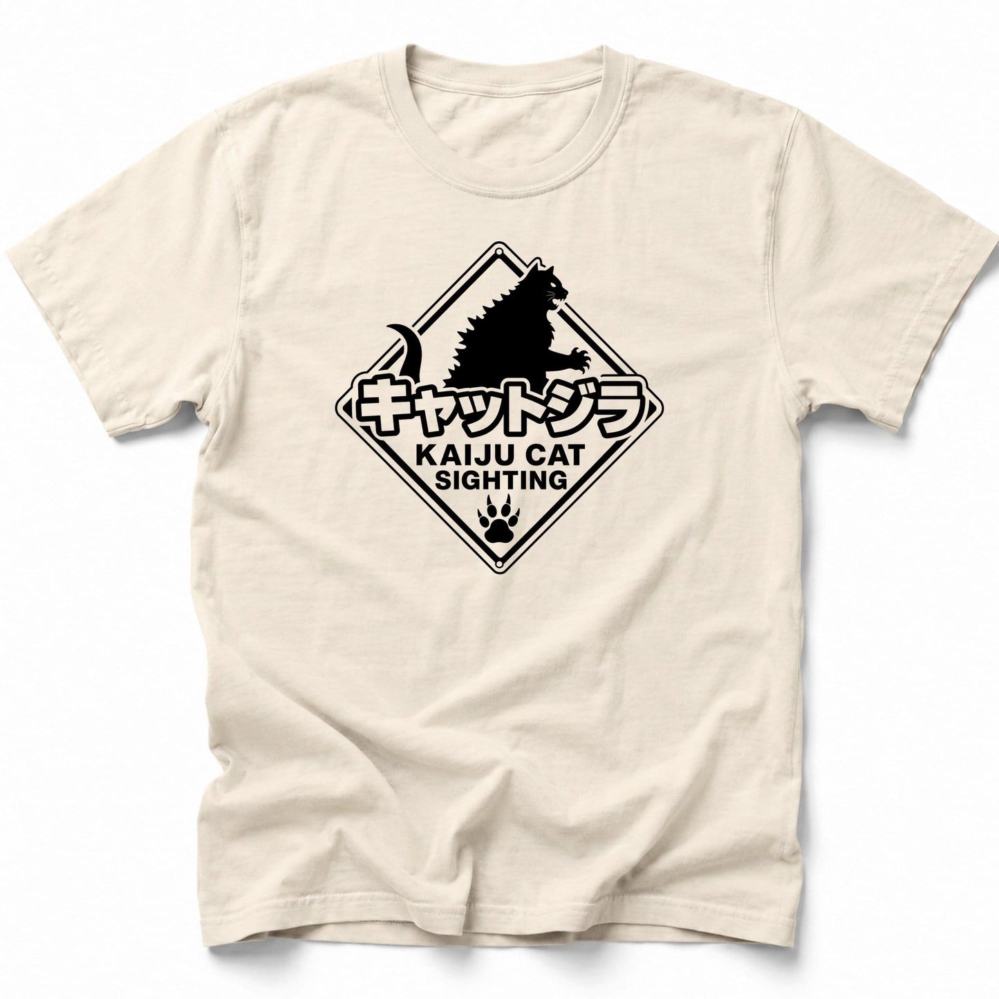 Kaiju Sighting T-Shirt Ivory / S 20969633357287807721 T-Shirt