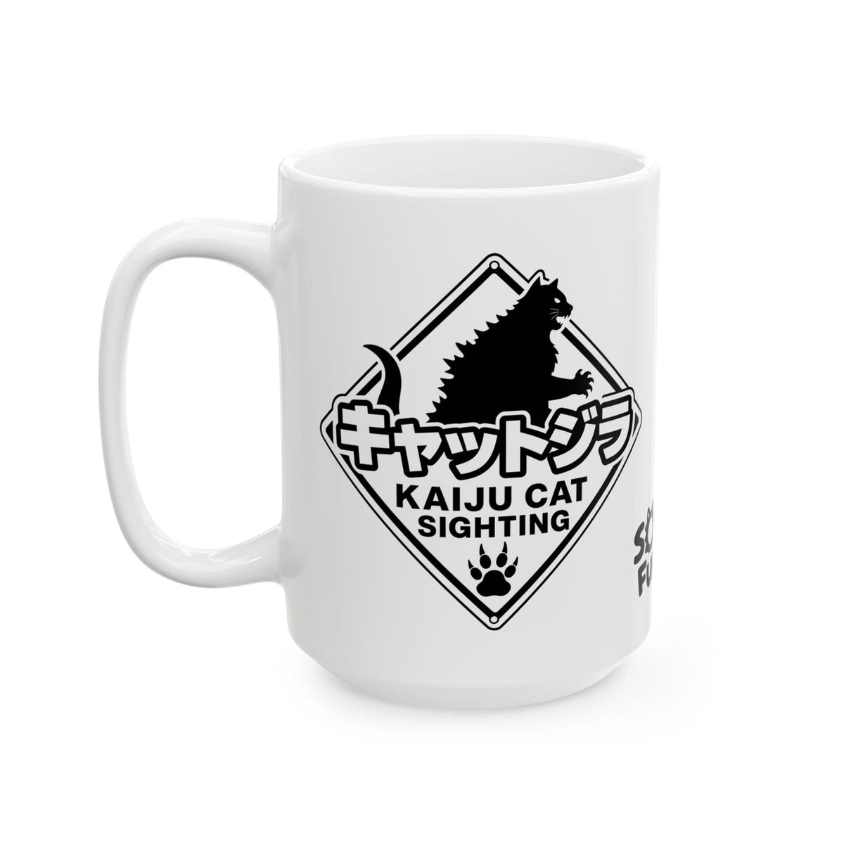 Kaiju Sighting White Mug (15oz) 15oz 13177667309166227359 Mug