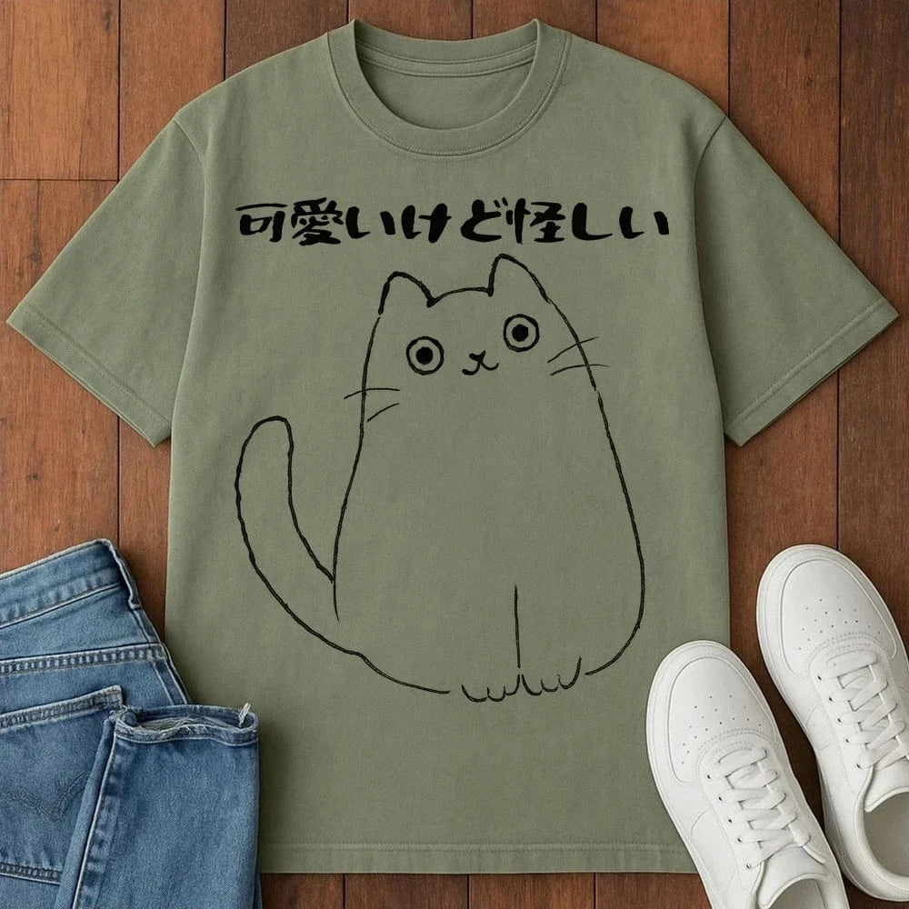 Kawaii Enigma T-Shirt Moss / S 95169219854831495348 T-Shirt