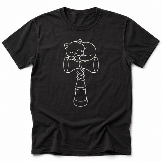Kendama Cat T-Shirt Black / S 11670868847617782233 T-Shirt