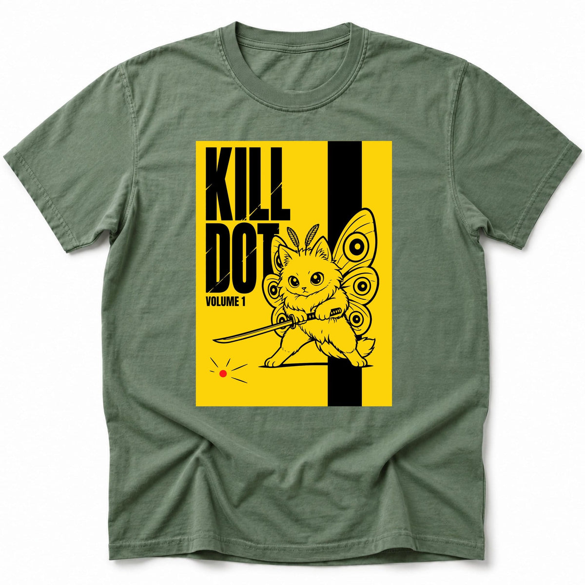 Kill Dot T-Shirt Moss / S 10432425937028620584 T-Shirt