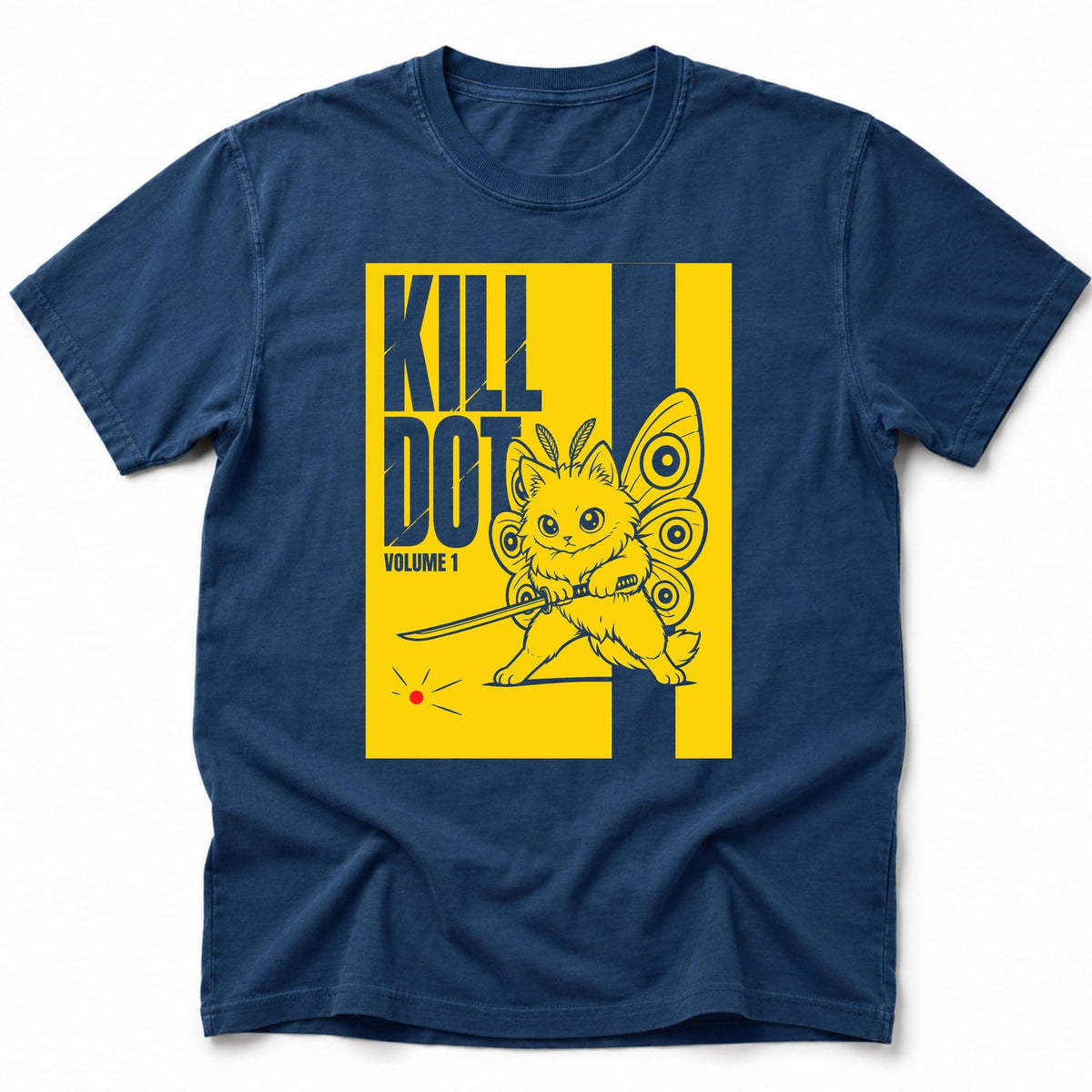 Kill Dot T-Shirt Navy / S 25908488504561586144 T-Shirt