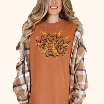 King Nekodorah Attac T-Shirt T-Shirt